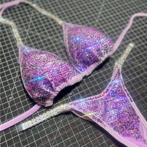 Glamorous Lavender Bikini Set